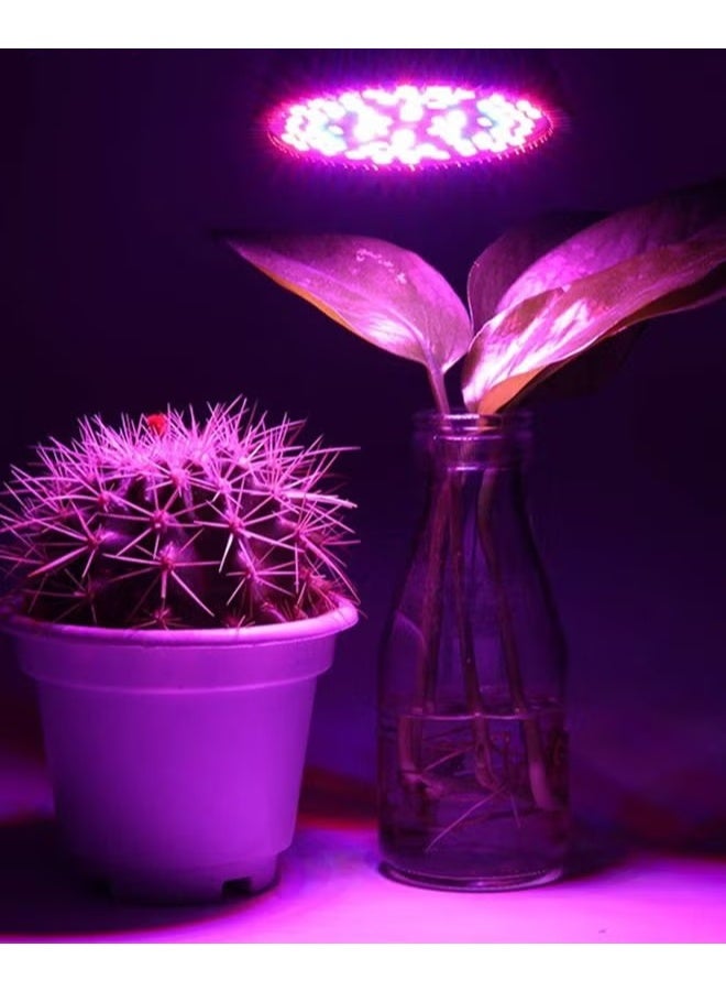 LED نمو المصباح الضوئي,50W مصباح مصباح النبات مع 78LEDs للنباتات الداخلية,E27 المقبس,تنمو المصباح للحديقة الدفيئة الهيدروبونية الداخلية عصيرة - Image 3